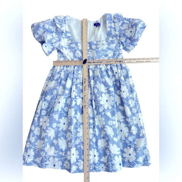 MAISON ME New with Tags Women's Meredith Dress Blue Striped Floral - Picture 6 of 8